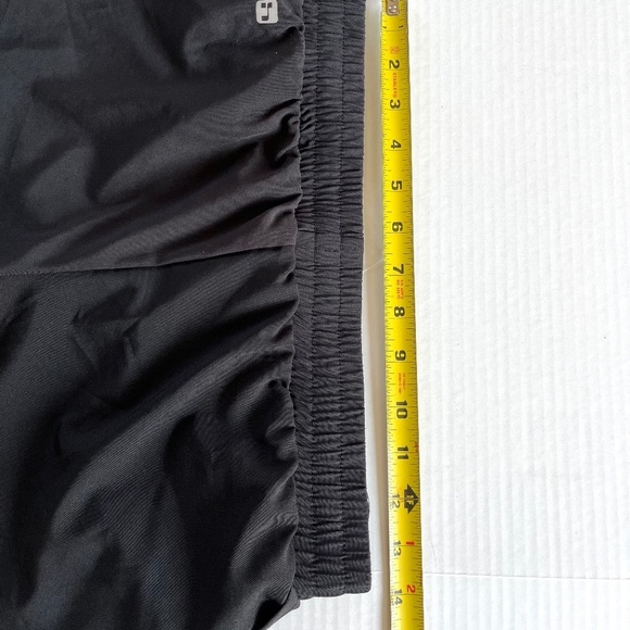 Hind Athletic Shorts Side Pockets Drawstring Elastic Waist Black Gray, Size S - Picture 7 of 7